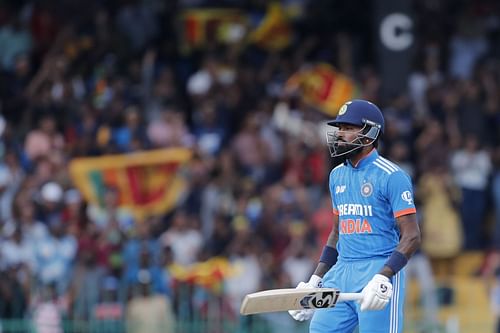 Hardik Pandya scored an unbeaten 40 off 23 deliveries.