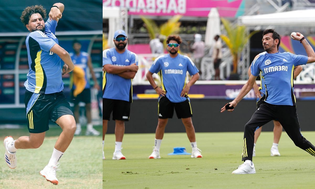 कुलदीप यादव और युजवेंद्र चहल (Photo Credit - @BCCI)