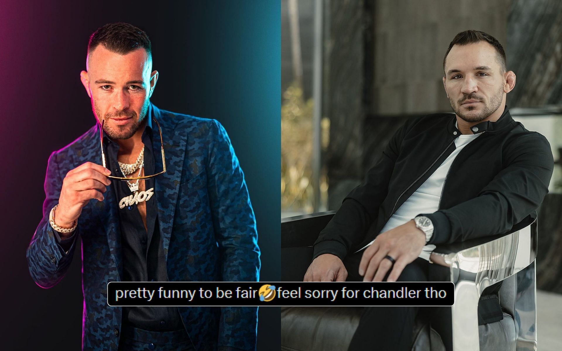 Colby Covington pokes fun at Michael Chandler after Conor McGregor pulls out of UFC 303