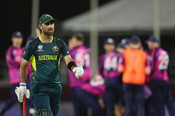 "Heard there was a fair bit of panic, guys booking flights and canceling"- Glenn Maxwell on scenes at England's team hotel during AUS vs SCO clash