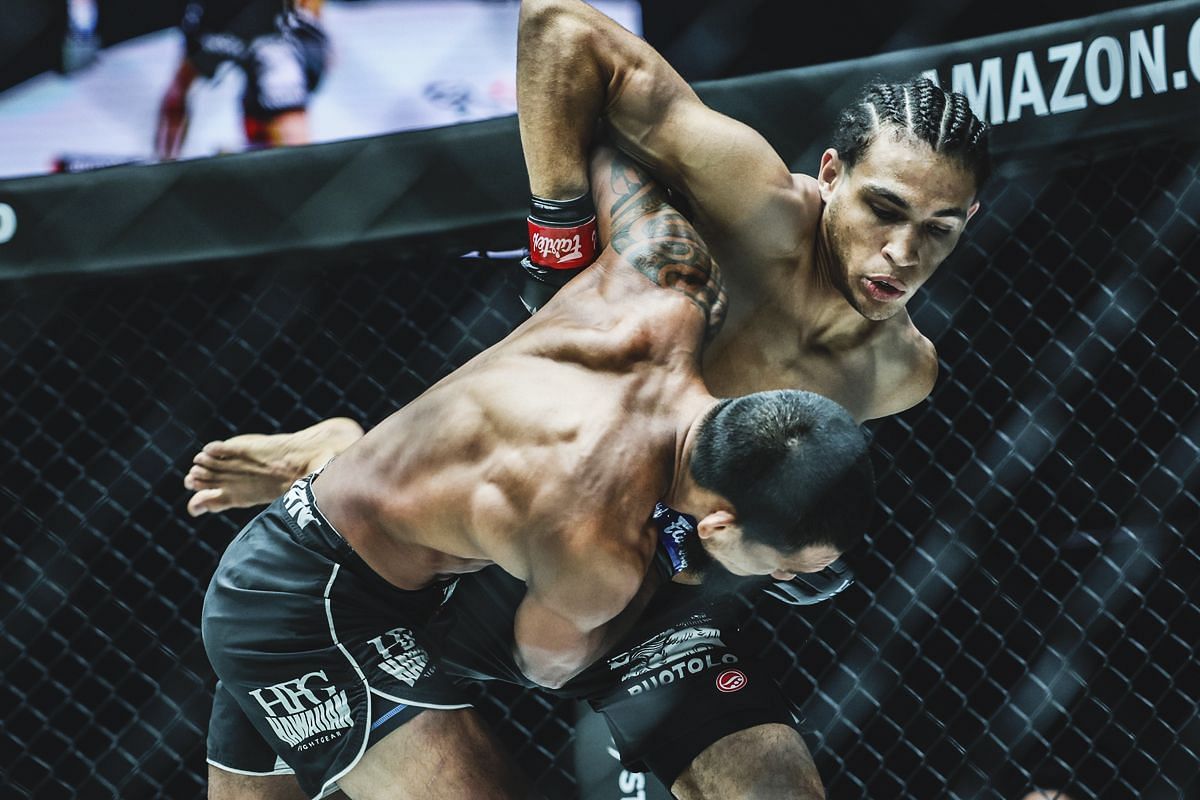 Kade Ruotolo looked extremely impressive in his MMA debut. [Photo via: ONE Championship]
