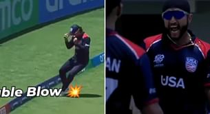 [Watch] Harmeet Singh strikes twice to dismiss Quinton de Kock and David Miller off consecutive balls in USA vs SA 2024 T20 World Cup clash