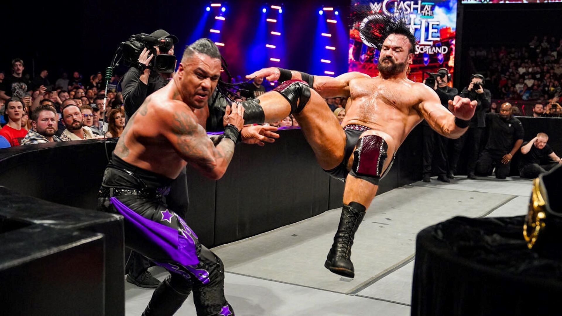 Drew McIntyre probably isn&#039;t done chasing the world title. [Image credits: WWE]