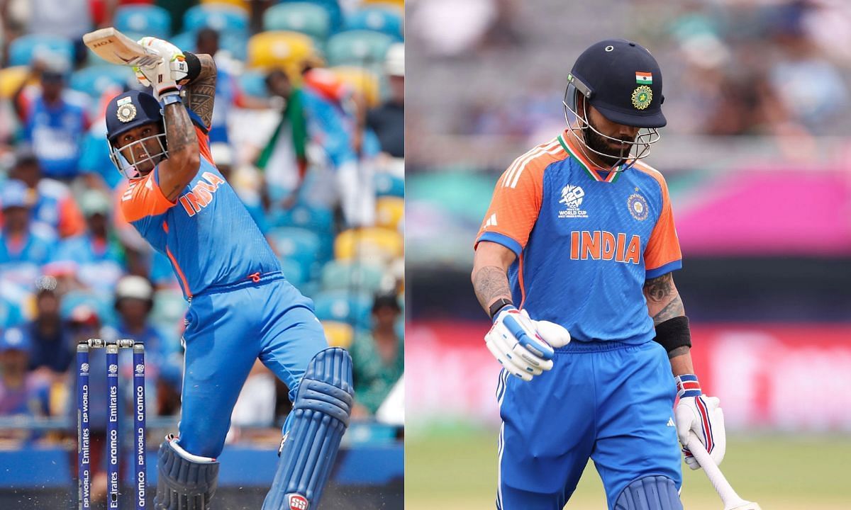 सूर्यकुमार यादव ने विराट कोहली की बराबरी की (Photo Credit - BCCI/Getty)