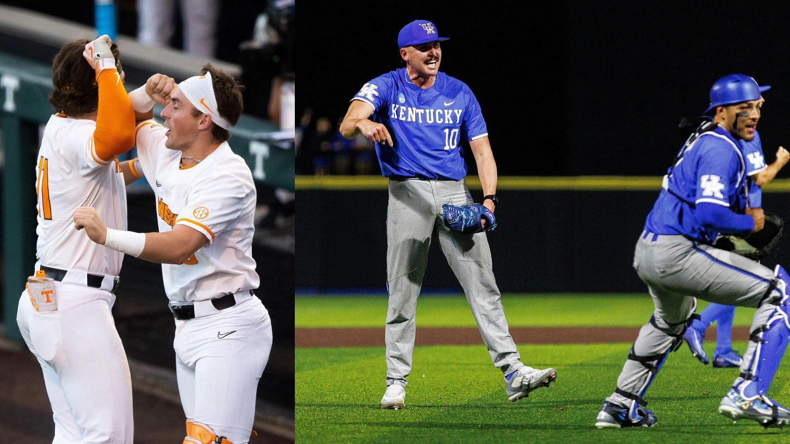 Tennessee and Kentucky each have plenty to celebrate as they prepare to host super regional battles. 