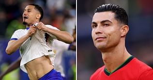 "It was not an easy game" - France star William Saliba opens up on facing Cristiano Ronaldo's Portugal at EURO 2024