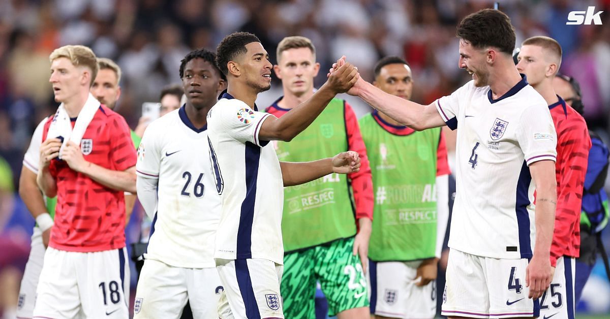 Declan Rice and Jude Bellingham cause stir at Euro 2024