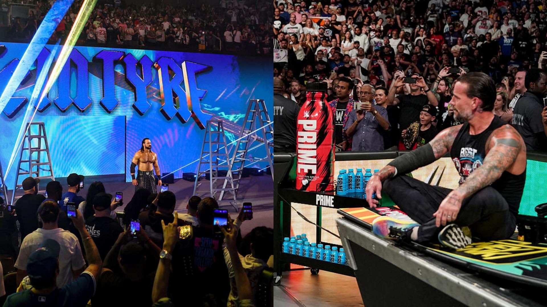 WWE सुपरस्टार ड्रू मैकइंटायर और दिग्गज सीएम पंक के बीच हो सकता है मैच (Photos: WWE.com)