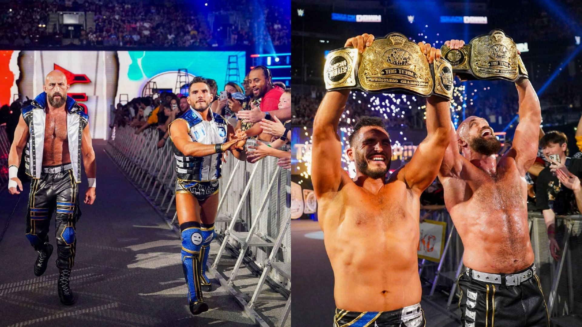 WWE ने SmackDown में नए चैंपियंस क्राउन किए (Photos: WWE.com)
