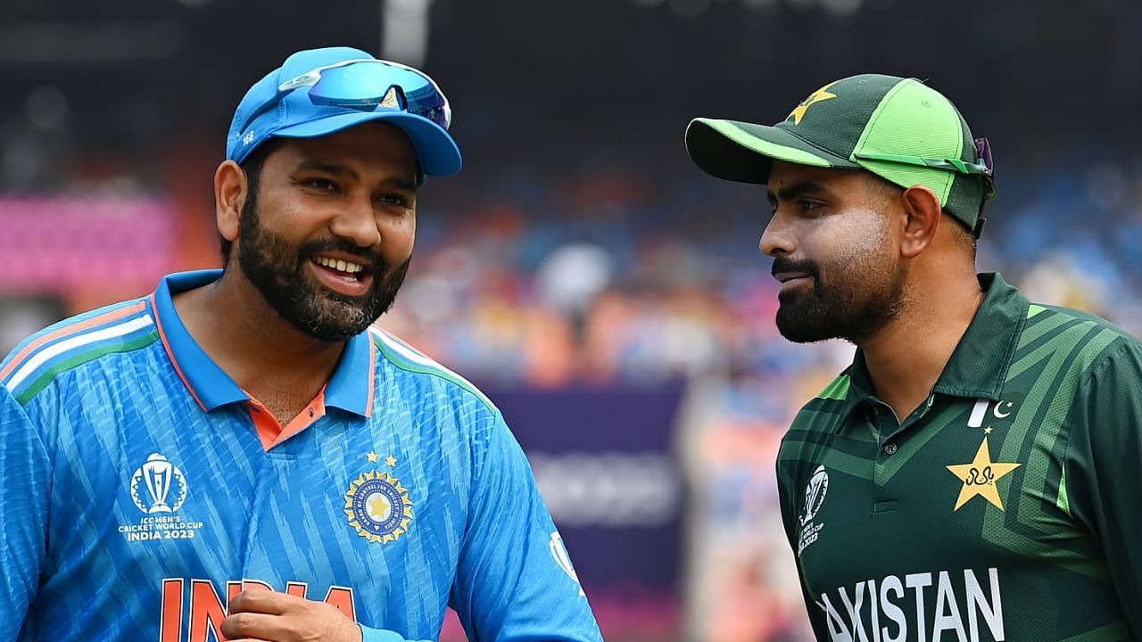 रोहित शर्मा और बाबर आज़म (Photo Credit: ICC Website)
