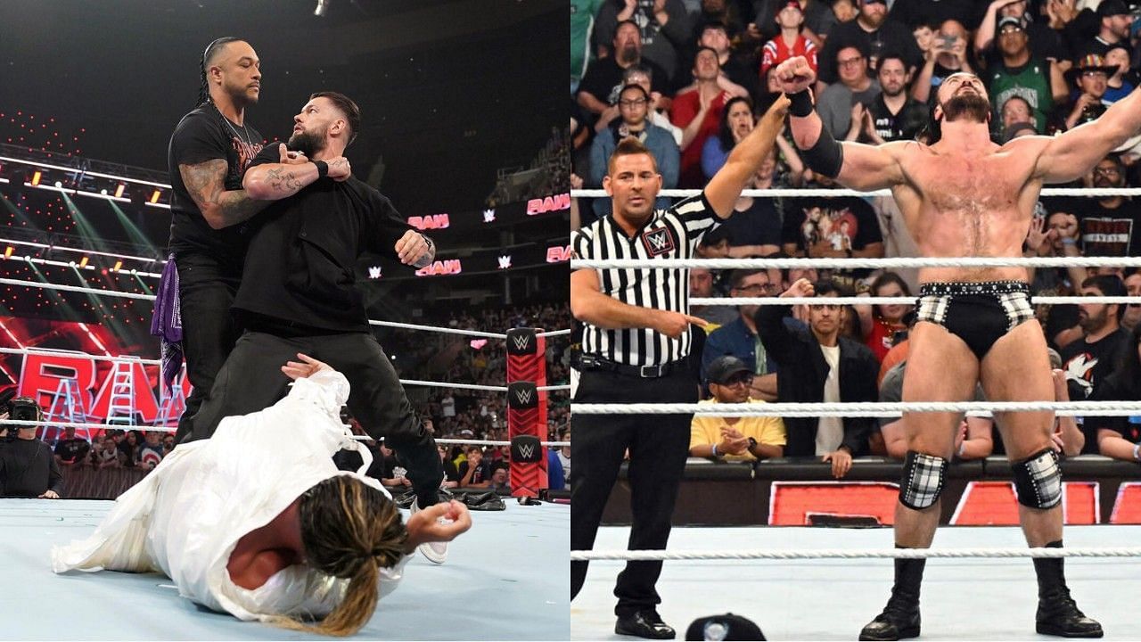 WWE Raw, Drew Mcintyre, Damian Priest, Finn Balor, 