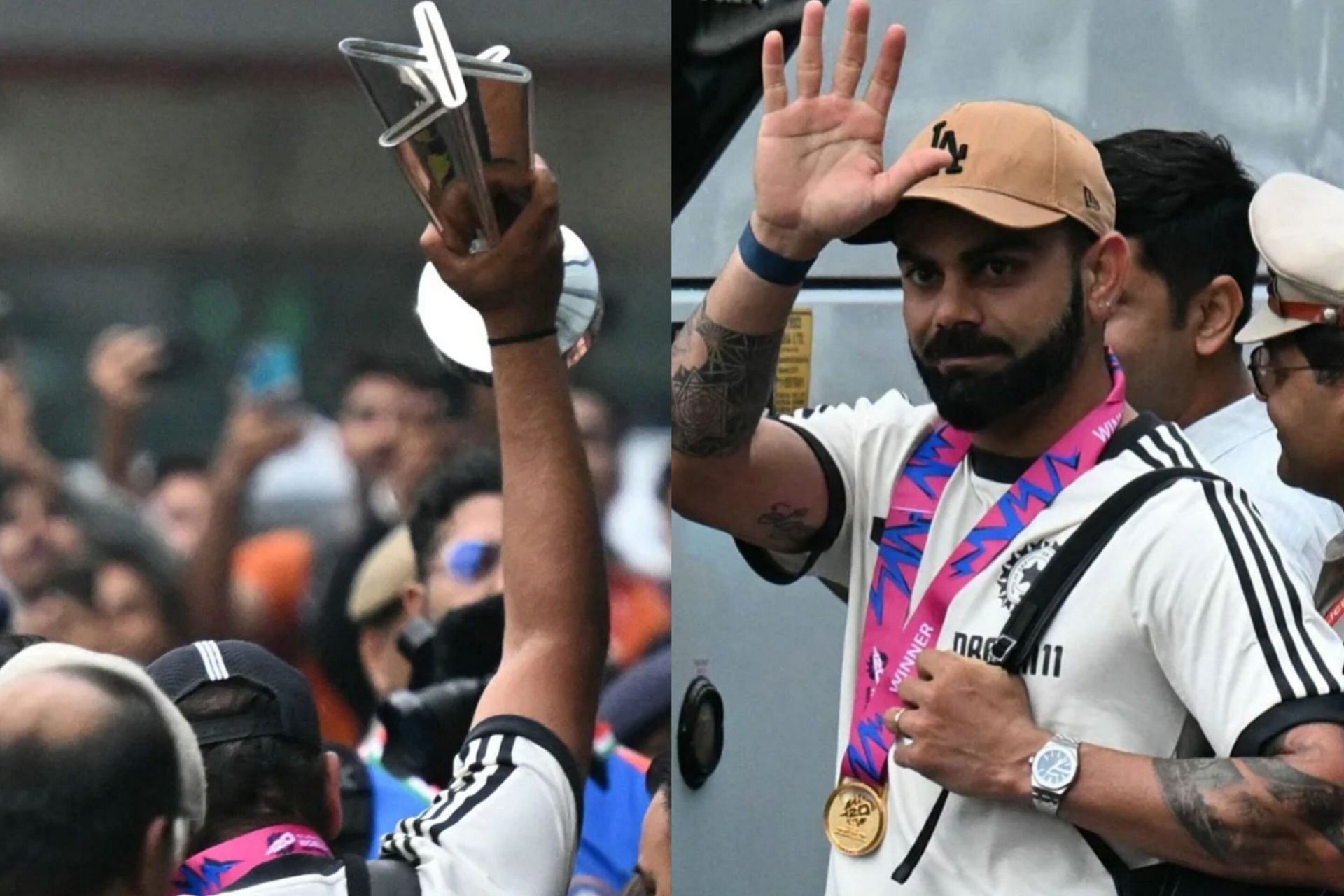 Team India arrives in New Delhi after winning the T20 World Cup (Image via Instagram/@icc)