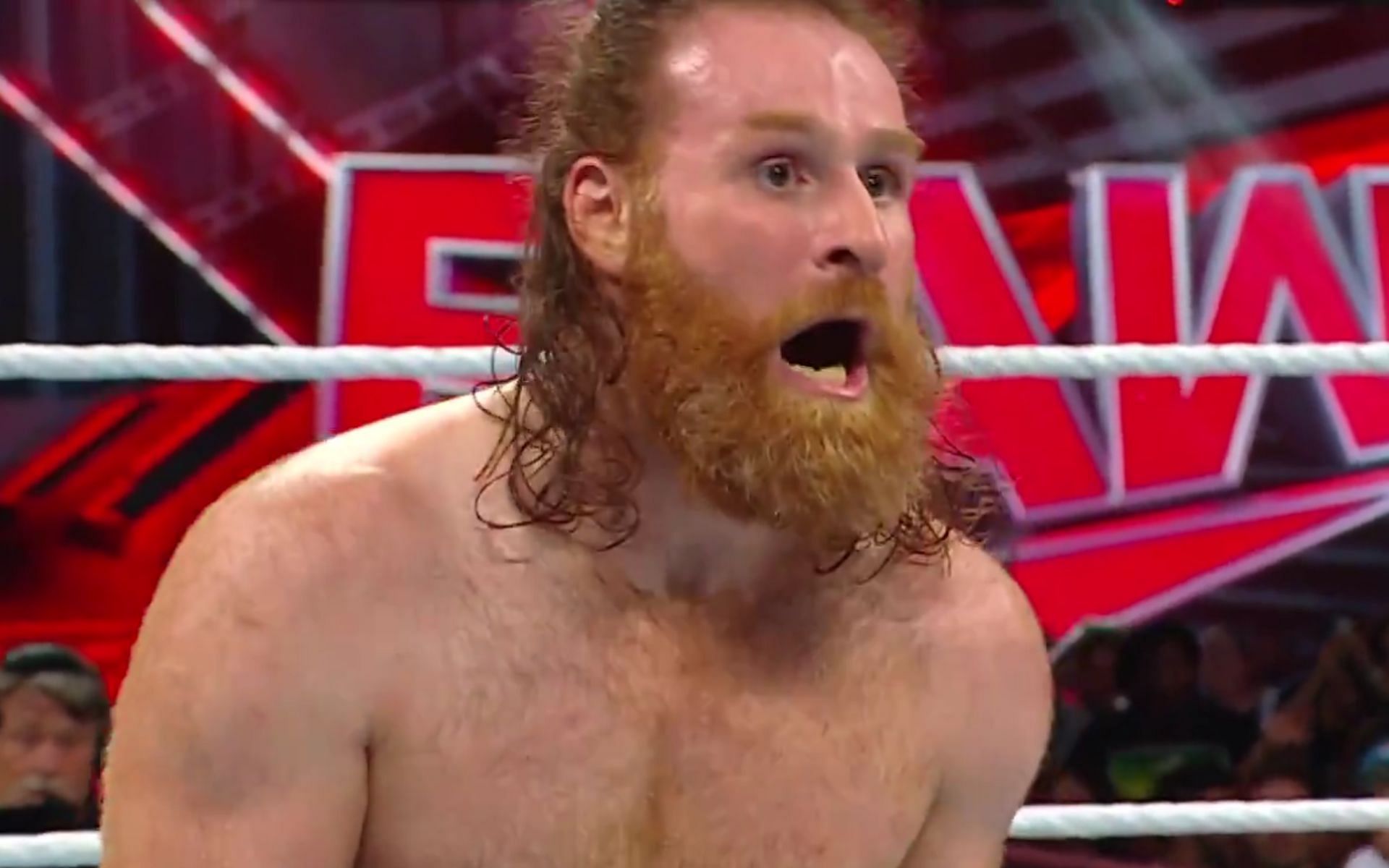 Sami had a wholesome message despite his crushing defeat (Picture Courtesy: WWE on X/Twitter)