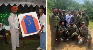 [In Pictures] “It has been an honor” – Yuzvendra Chahal spends quality time with ‘Special Forces’