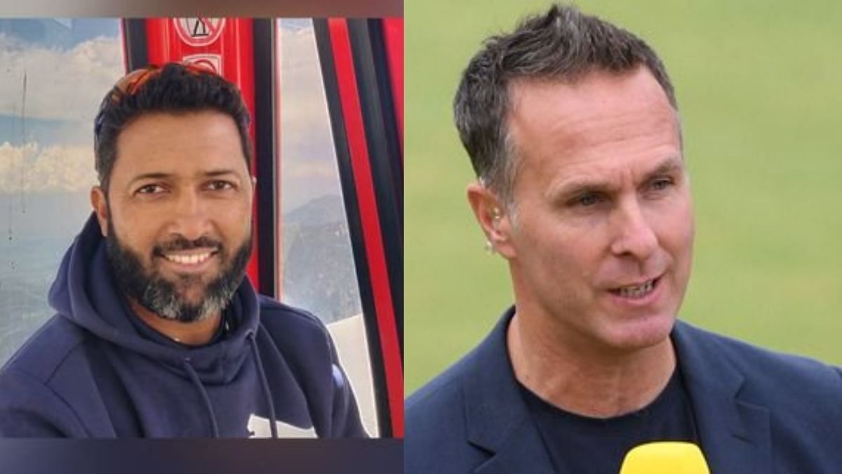 waseem zafar and michael vaughan