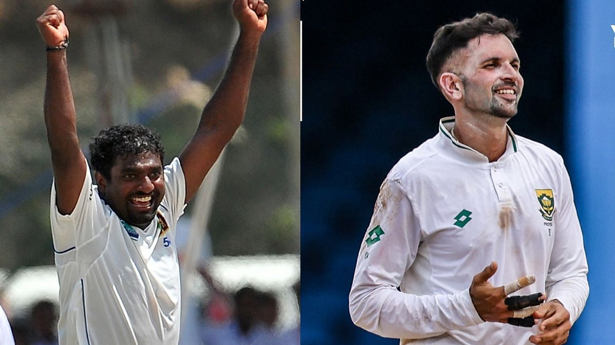 muttiah muralitharan keshav maharaj