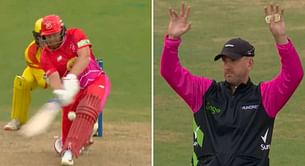 [Watch] Jonny Bairstow hits a six off Rashid Khan to reach maiden fifty in The Hundred, gets out two balls later