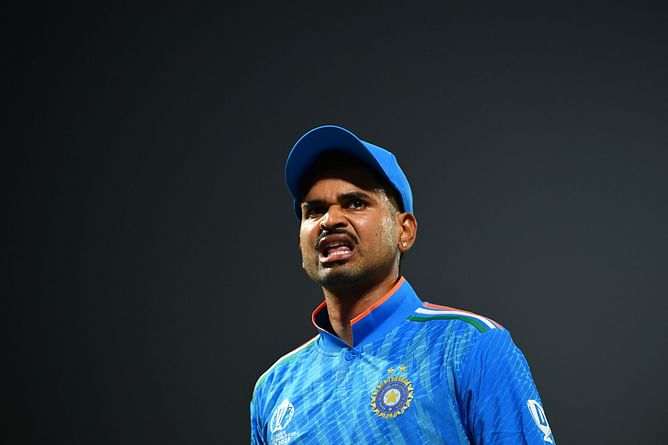 [Watch] Shreyas Iyer fails to impress in Buchi Babu Tournament; dismissed for just 2 runs against TNCA XI