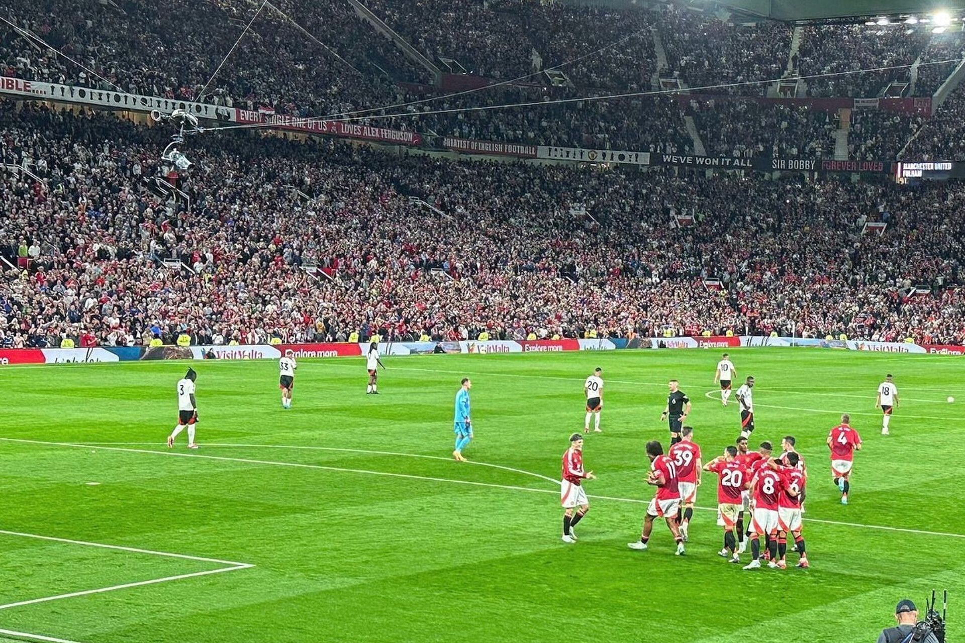 Manchester United started the 2024&ndash;25 season with a win against Fulham (Image via Instagram@manchesterunited)