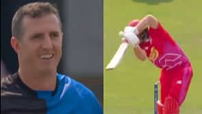 [Watch] Daniel Worrall bowls 10 consecutive dot balls against Tom Kohler-Cadmore in The Hundred
