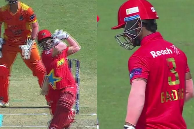 [Watch] Ayush Badoni smashes four sixes in an over against Hrithik Shokeen in the Delhi Premier League 2024