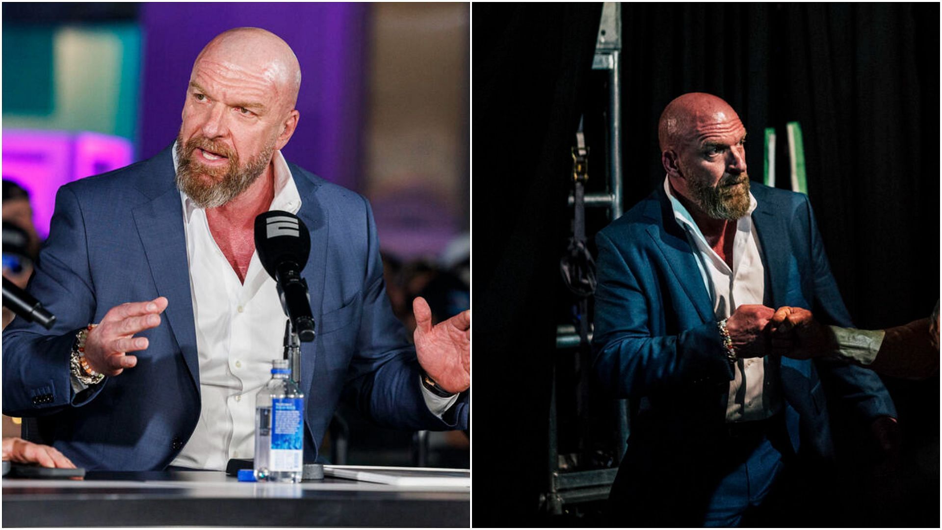 Triple H is a WWE Hall of Famer. (Photos via: WWE.com)