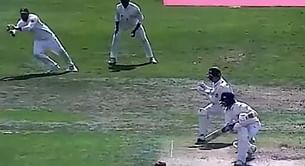 [Watch] Jack Leaning’s brilliant reflex catch robs Rob Jones of his half-century in County Championship Division One