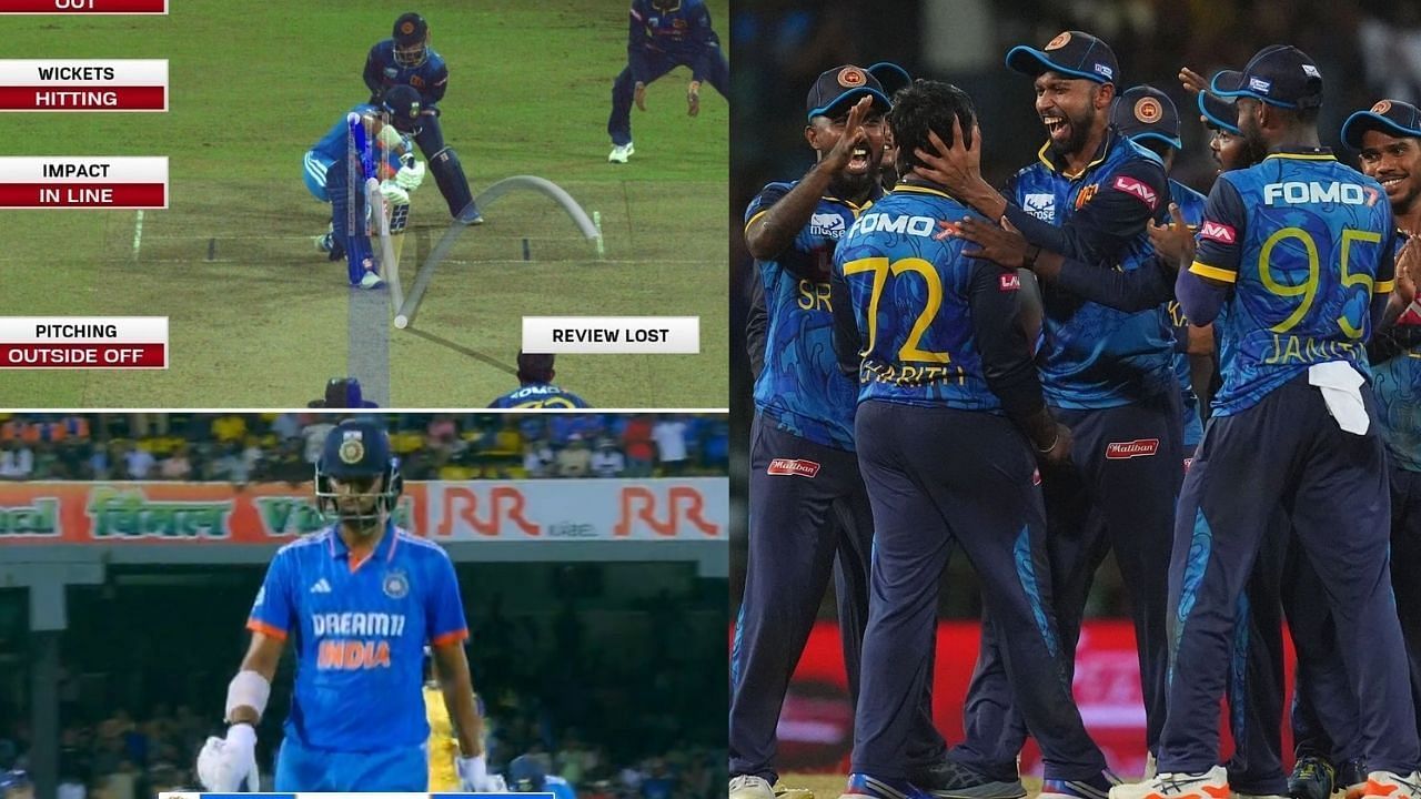 वाशिंगटन सुंदर का विकेट भी एलबीडबल्यू के रूप में गिरा (Photo Credit: Sony Liv, Getty Images)
