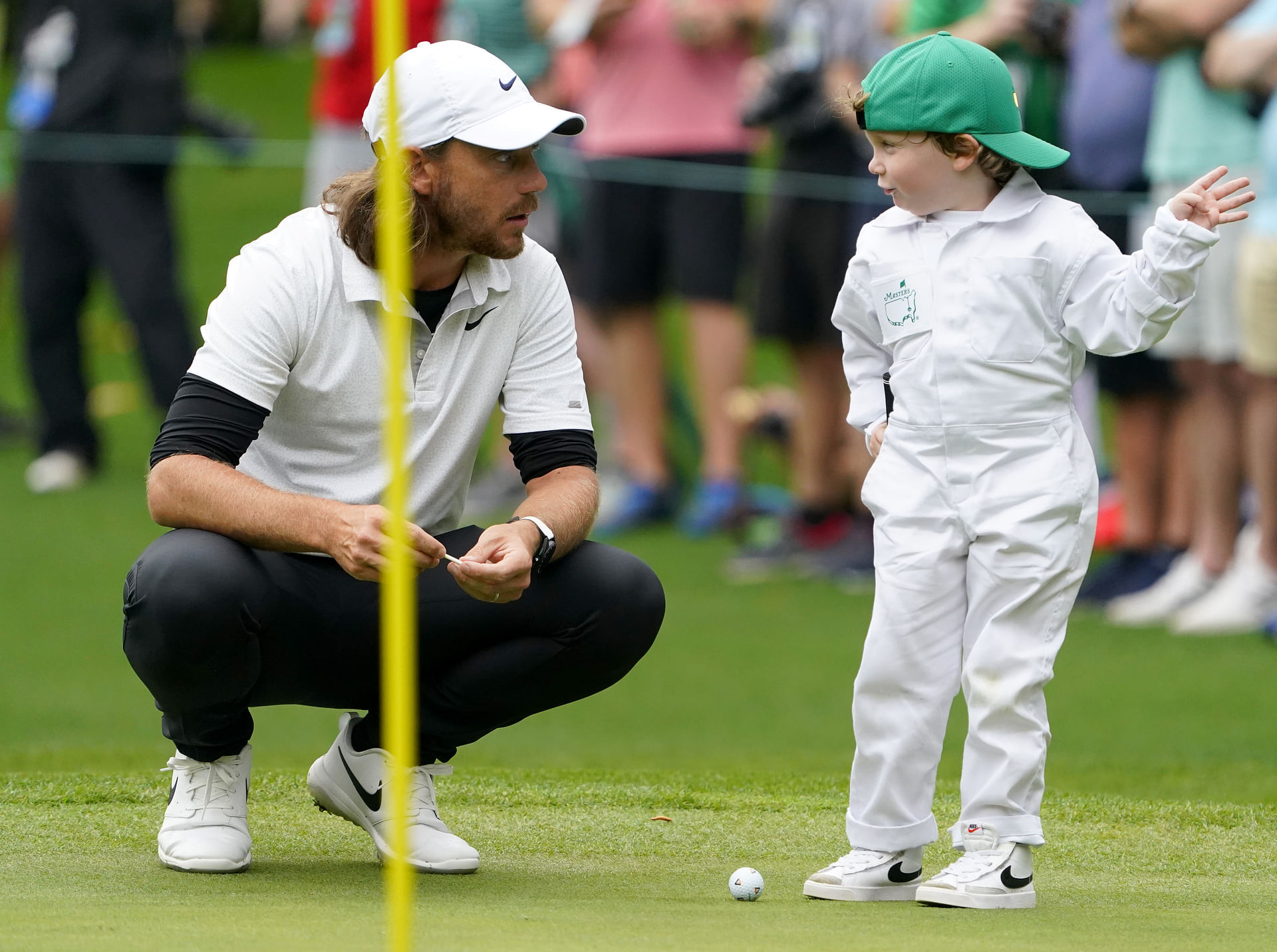 Golf: Masters Tournament - Par 3 Contest - Source: Imagn