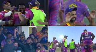 [Watch] Winning moment as Sikandar Raza's Joburg Bangla Tigers beat Cape Town Samp Army by 5 runs in Zim Afro T10 final