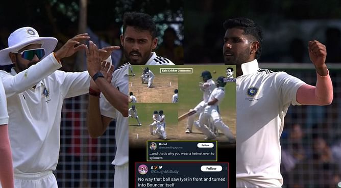 "Sanju tried to copy MCG 18.5 of Kohli but ended up looking like Babar Azam"- Top 10 funny memes from second round of Duleep Trophy 2024