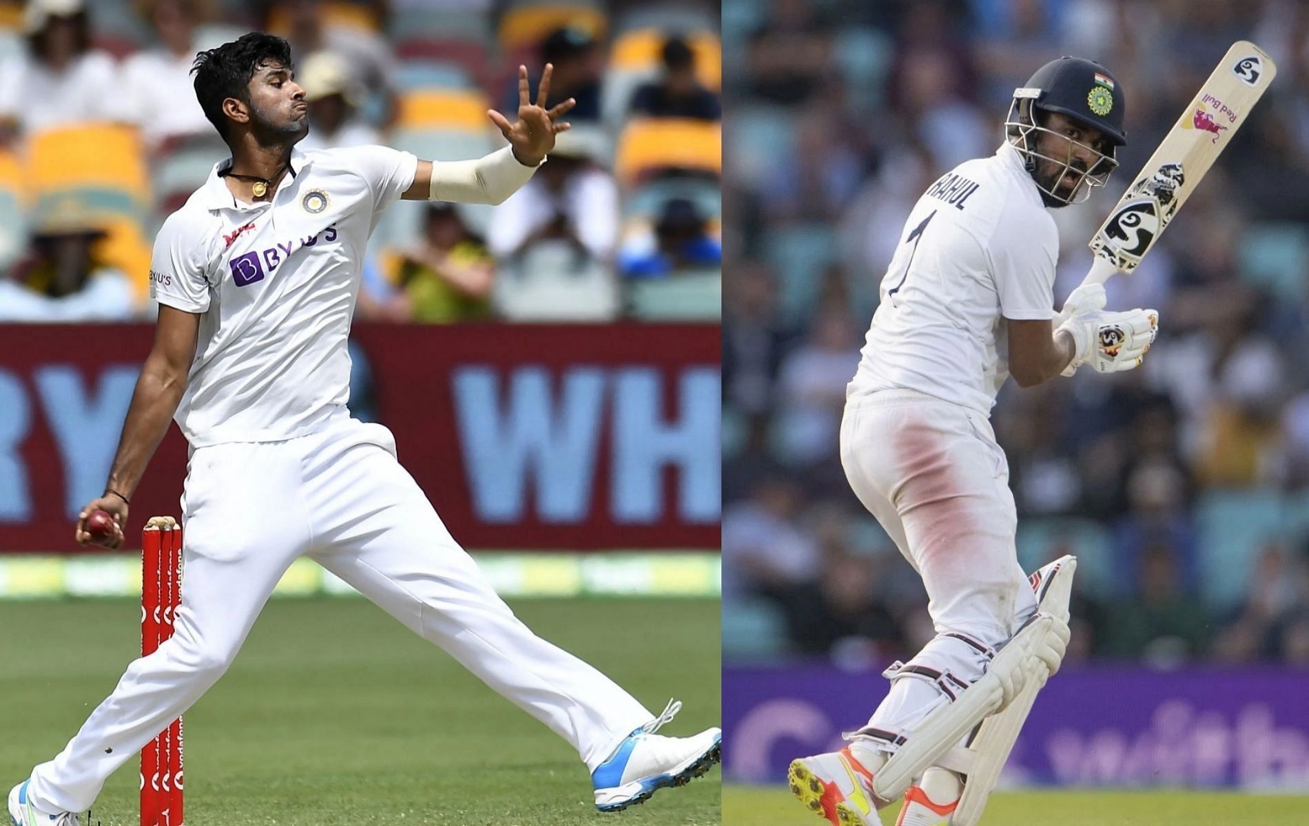 Washington Sundar (left) and KL Rahul (Image Credits: Getty Images)