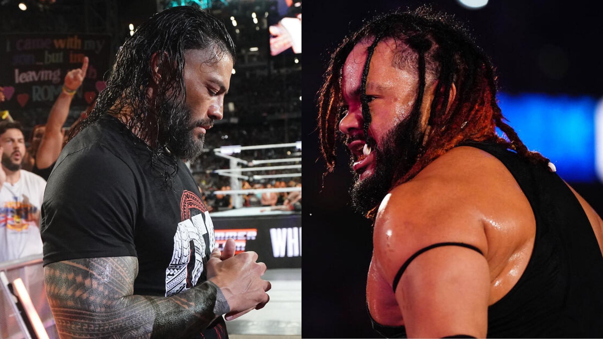 Roman Reigns (left), Jacob Fatu (right) (Image Credits: WWE.com)