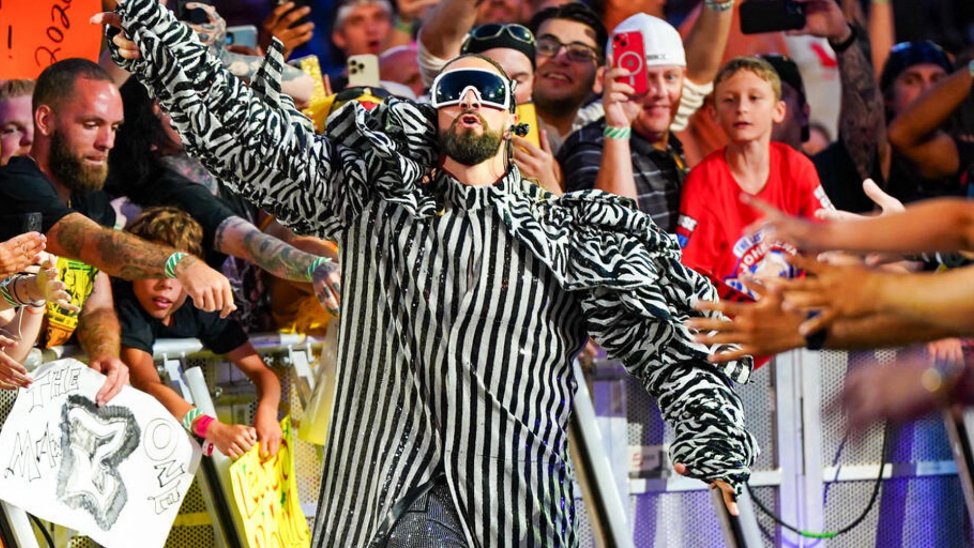 Seth Rollins was dethroned at WrestleMania XL. [Image Source: WWE.com]