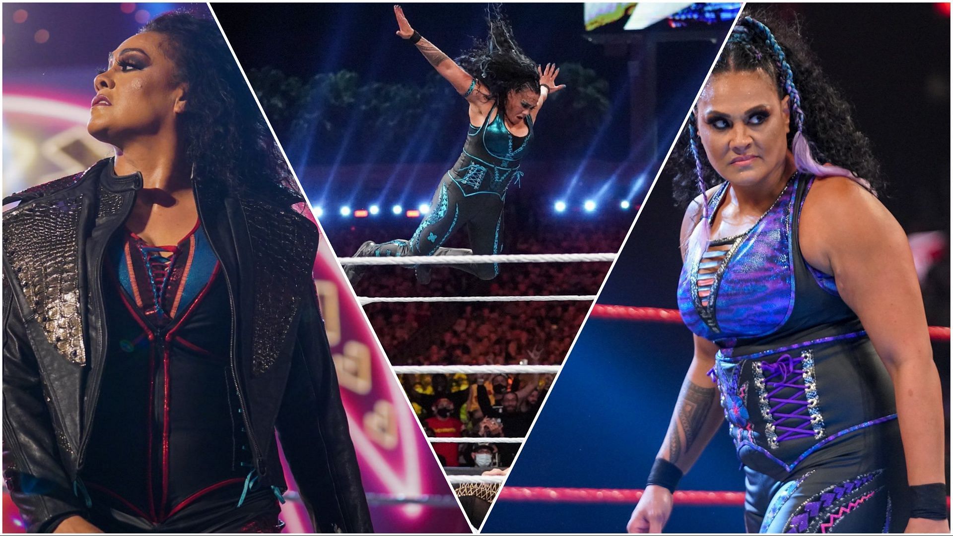 Veteran WWE Superstar Tamina Snuka in action