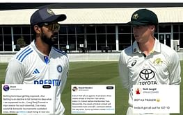 "BGT ka trailer" - Fans react as India A get bowled out for 107 in 1st unofficial Test against Australia A