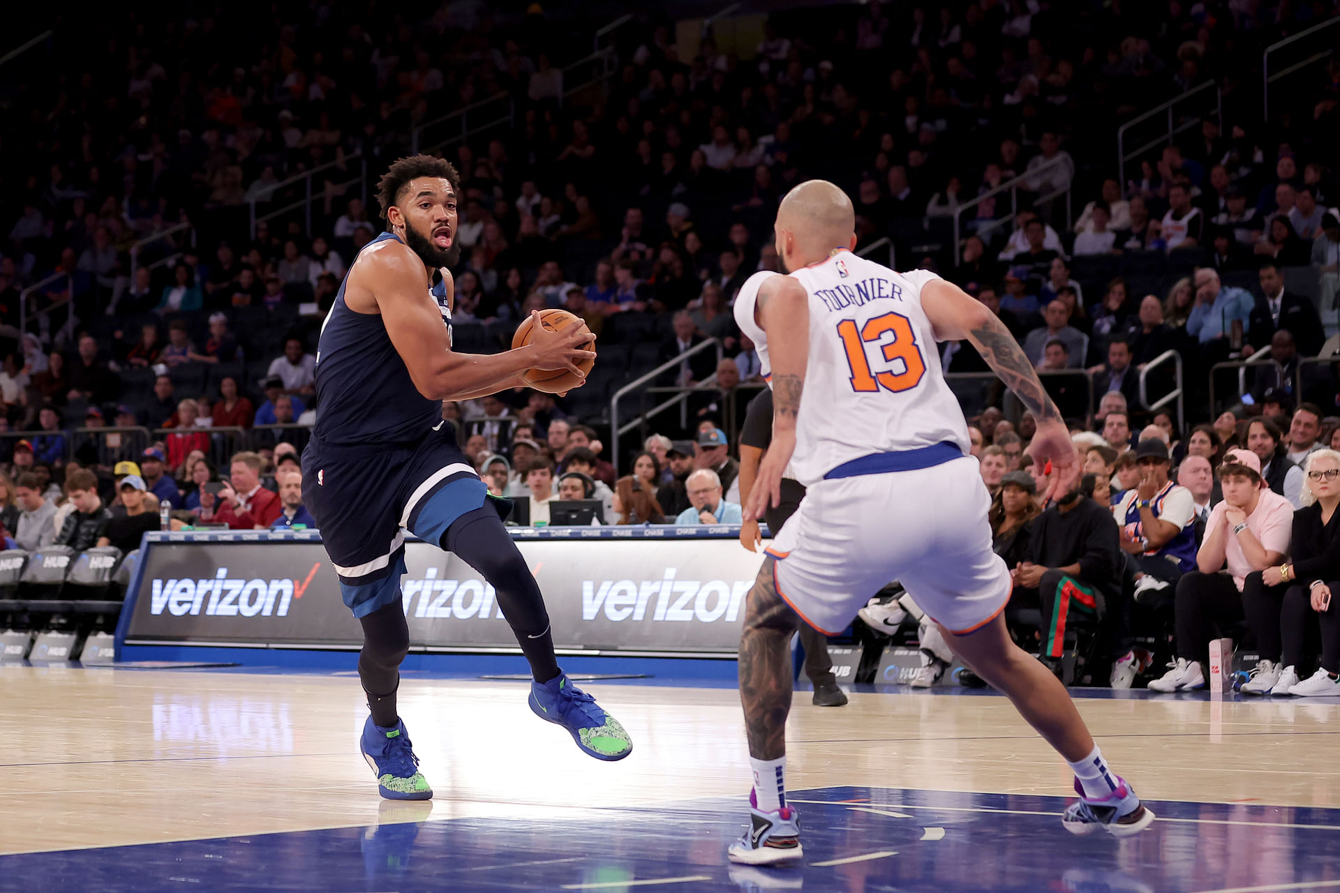 NBA: Preseason-Minnesota Timberwolves at New York Knicks - Source: Imagn