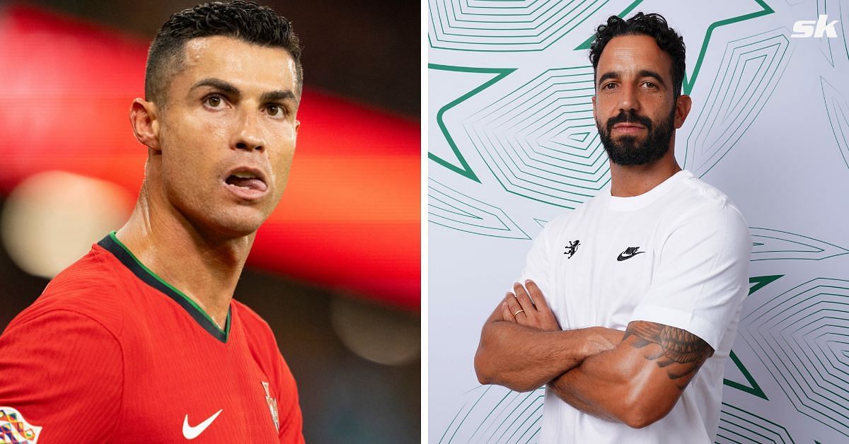 Ruben Amorim and Cristiano Ronaldo were teammates for Portugal