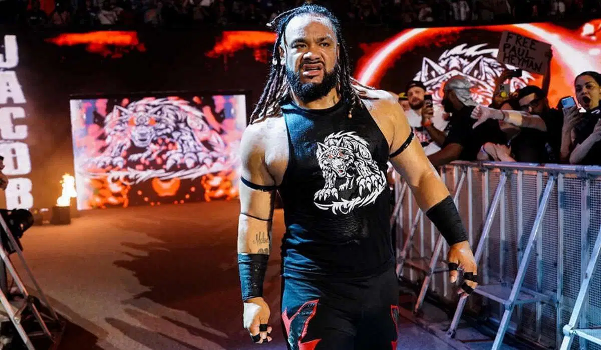 Jacob Fatu is the son of former WWE wrestler, Sam Fatu. Photo: WWE website