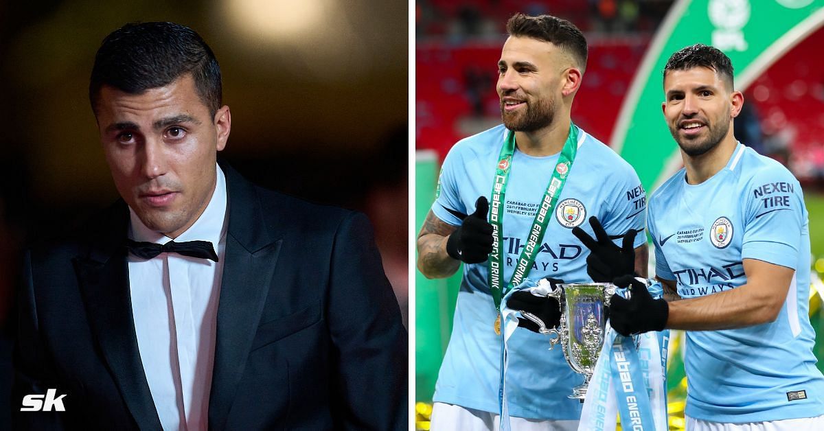 Rodri, Sergio Aguero and Otamendi (All images sourced from Getty)