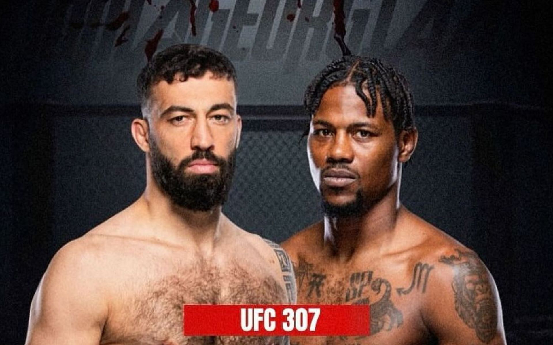 Roman Dolidze (left) will take on Kevin Holland (right) on the main card of UFC 307. [Images courtesy: @trailblaze2top on Instagram]
