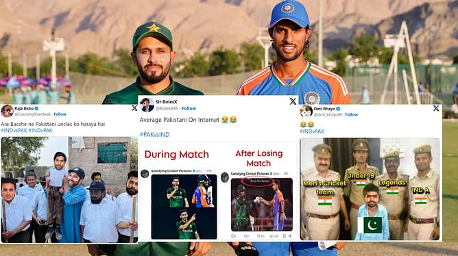 "Are Bacche ne Pakistani uncles ko haraya hai"- Top 10 funny memes after India's win vs Pakistan in Emerging Teams Asia Cup 2024