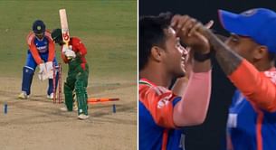 [Watch] Abhishek Sharma uproots leg stump to clean up Towhid Hridoy in 2024 IND vs BAN 2nd T20I