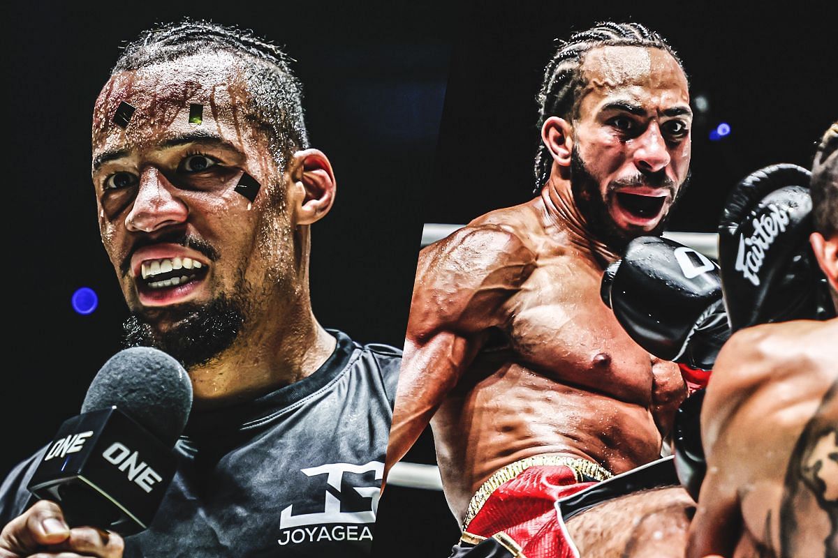 Regian Eersel (Left) came out on top against Alexis Nicolas (Right)