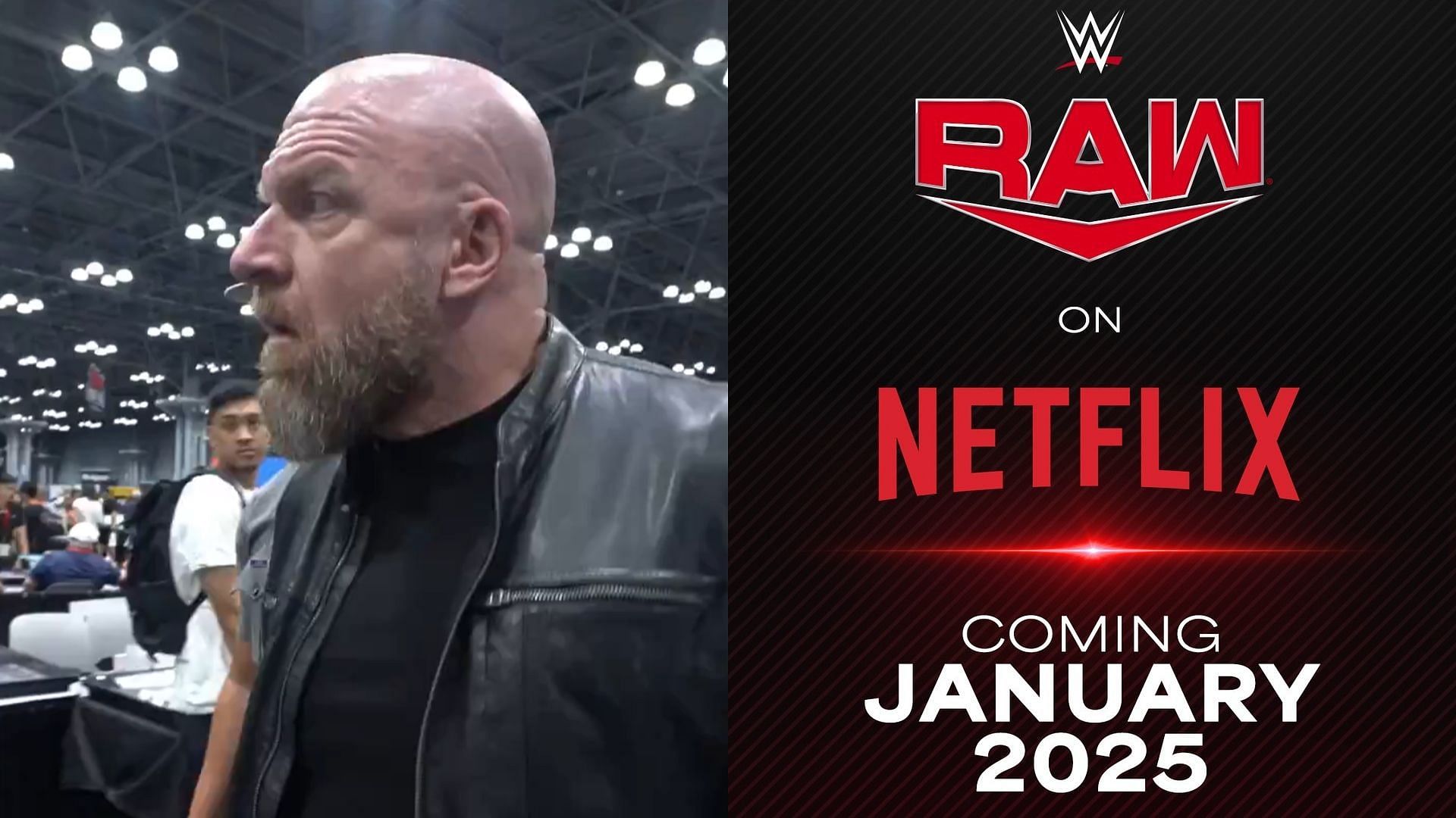 WWE moves to Netflix in January 2025 [Image Credits: Triple H and WWE