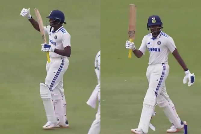[Watch] Sai Sudharsan smashes hundred in IND-A vs AUS-A 1st unofficial Test 2024