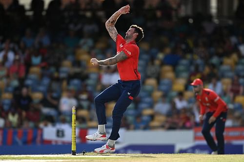 England left-arm pacer Reece Topley (Image Credits: Getty Images)