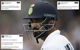 "This guy has forgotten how to use his bat" - Fans react to KL Rahul's bizarre dismissal in IND-A vs AUS-A 2024 unofficial Test