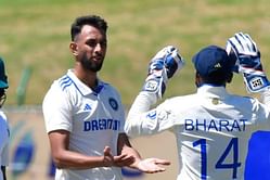 [Watch] Prasidh Krishna bags four wickets on Day 2 of IND-A vs AUS-A 2nd unofficial Test 2024