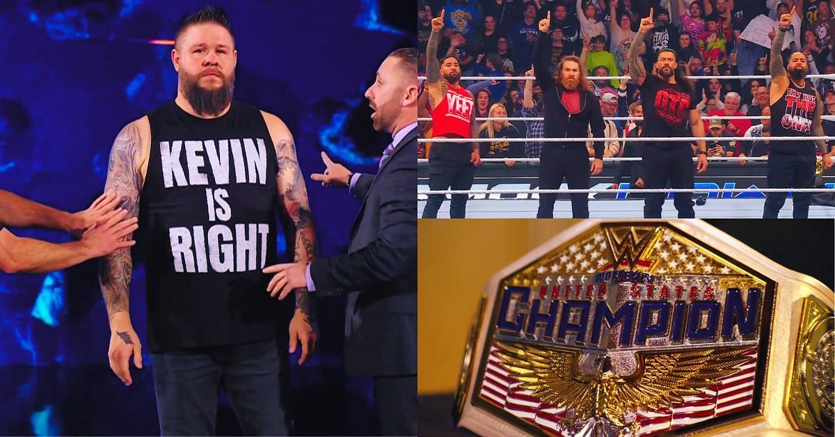 We got a hard hitting episode of WWE SmackDown tonight with Roman Reigns facing of with the new Bloodline and a WWE Legend being sent to the hospital after a banned move! [Image credits: Screenshots from WWE SmackDown on Sony Liv]